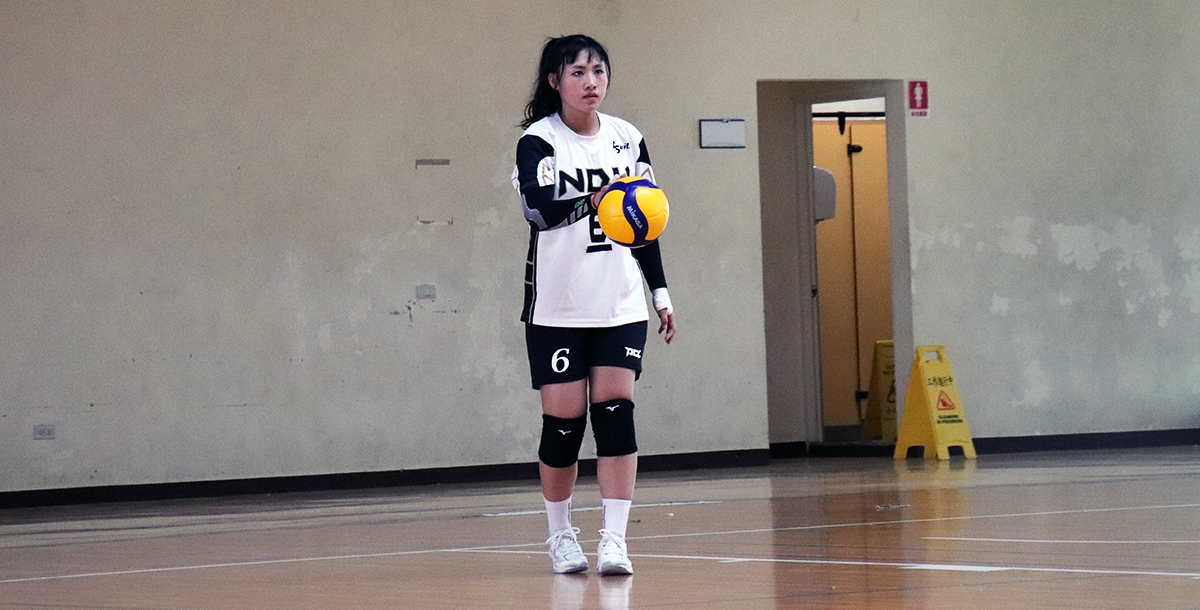 國防隊長薛元寧在第二局替球隊攻下關鍵分。攝／周孫磊 (另開新視窗)