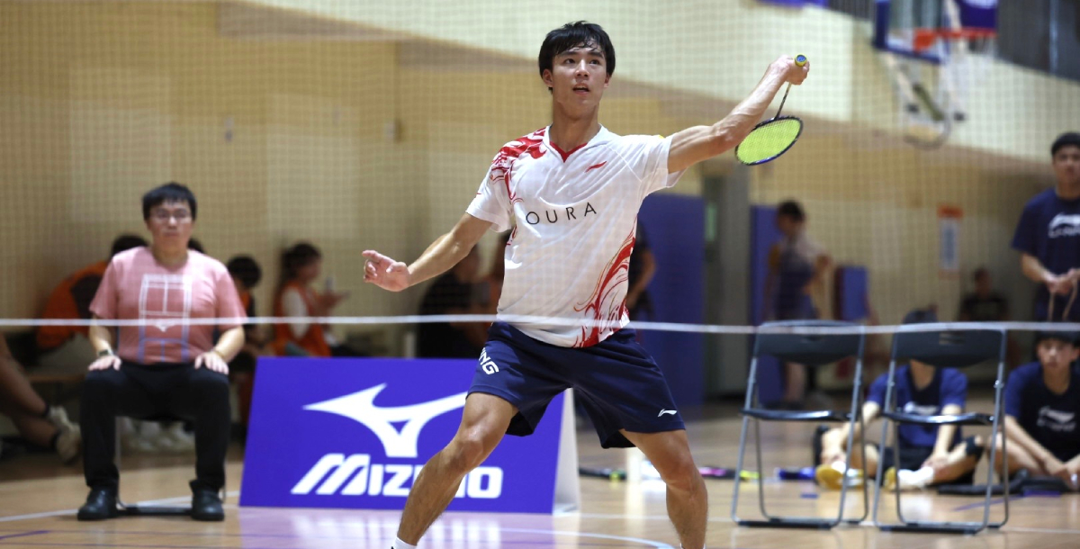 僑光男團全勝晉級四強。攝/大會