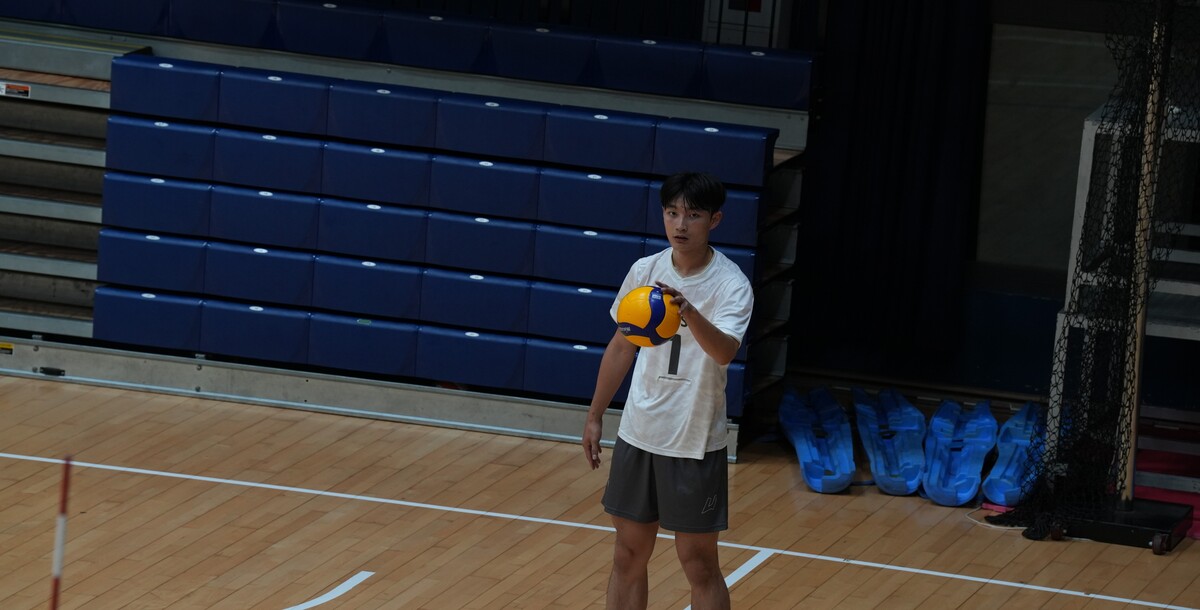 屏科隊長程少崗穩定軍心帶領球隊拿下勝利  攝/李孟璇 (另開新視窗)