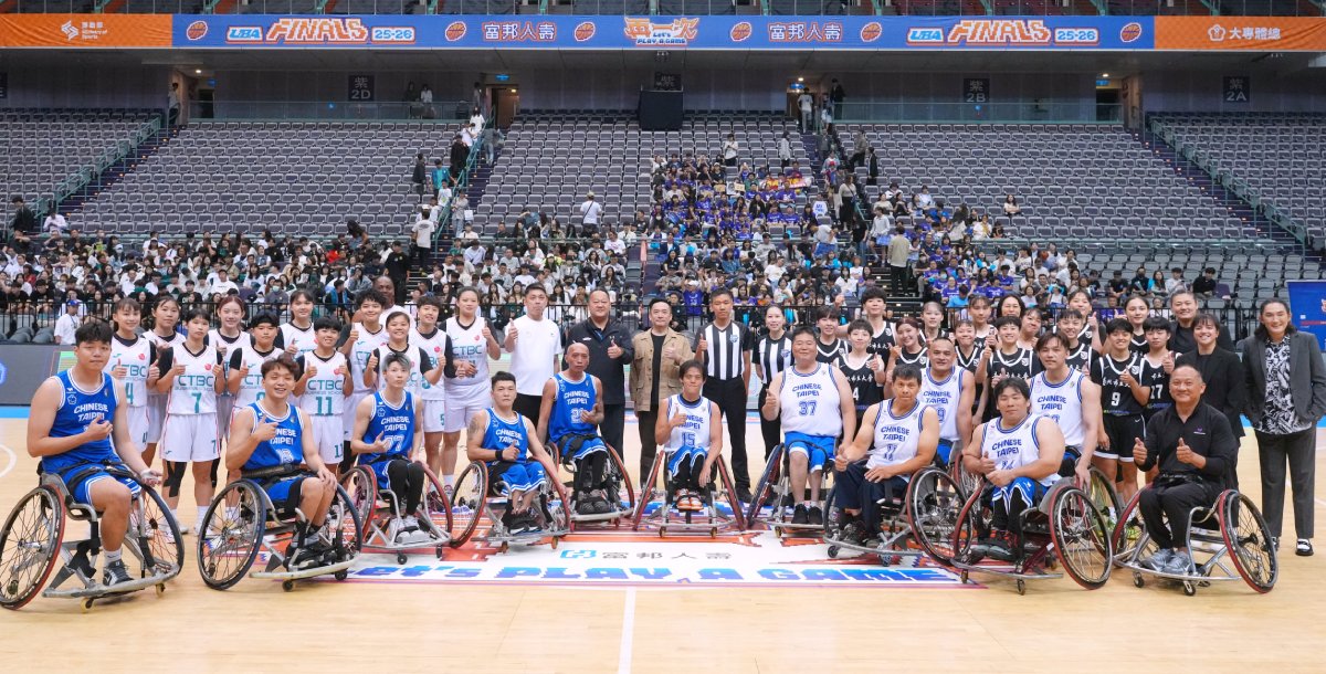 結合公益並推動運動平權，UBA已連四年舉行輪椅籃球公益賽。攝/大專體總 (另開新視窗)