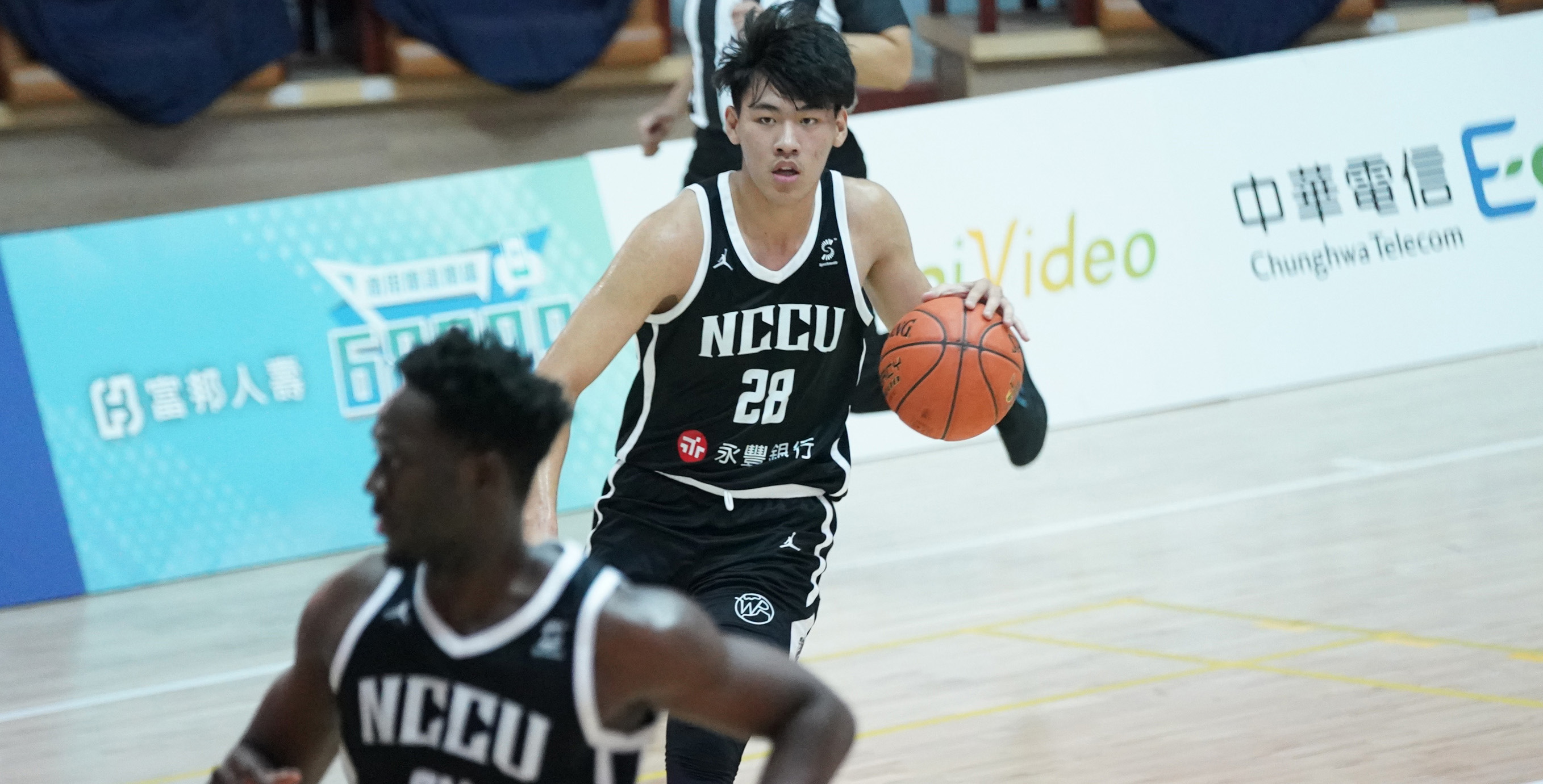 政治大學張鈞淮15分5籃板。攝/大專體總