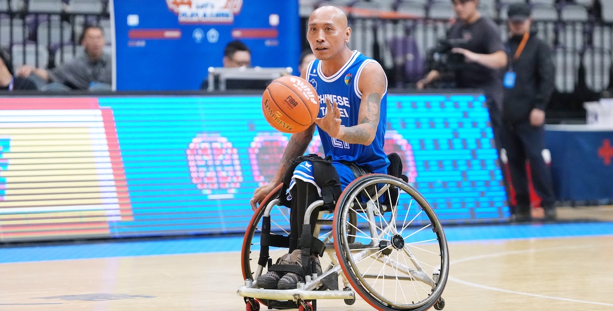 輪椅籃球公益賽，提倡運動平權。攝/大專體總 (另開新視窗)