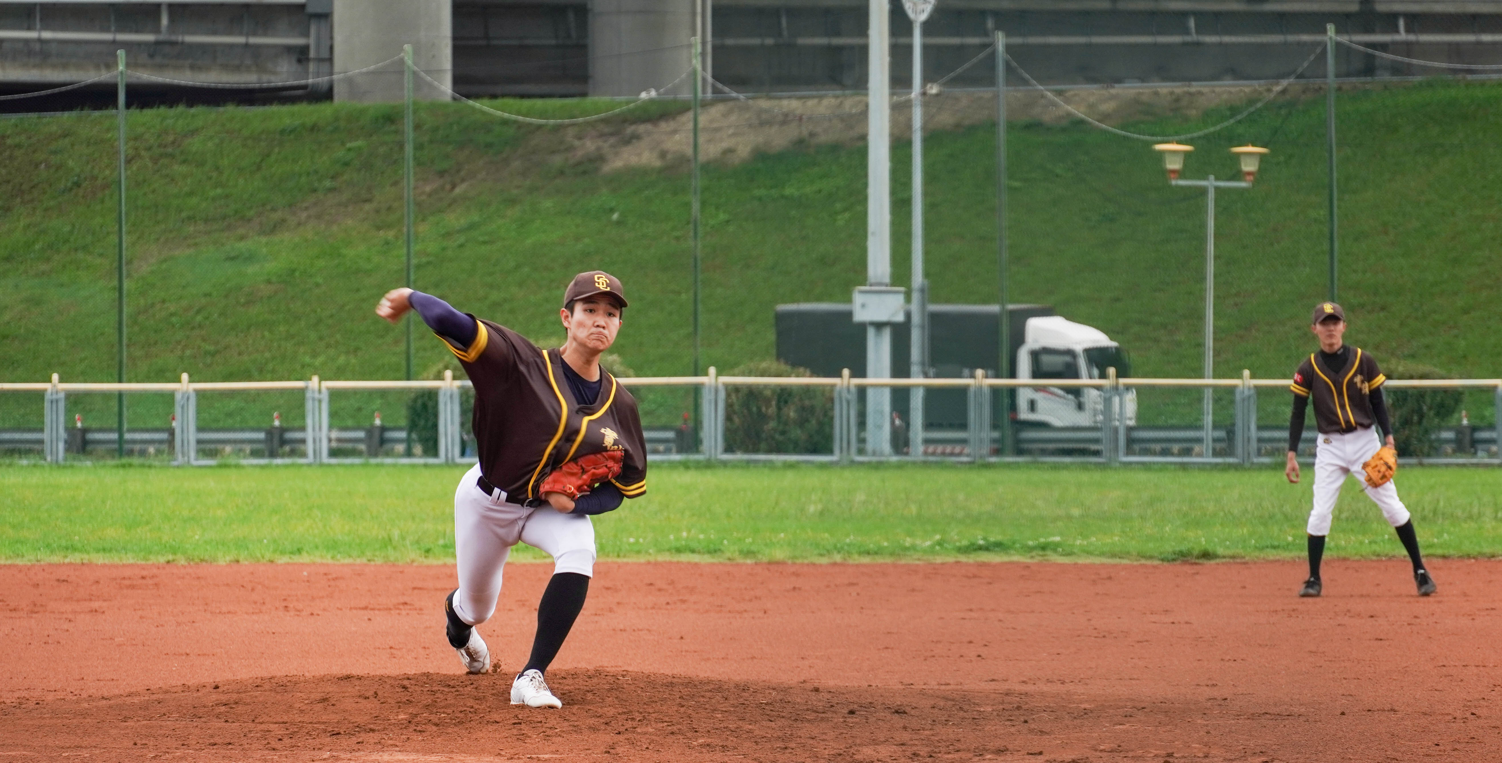 實踐李明宇大專初登場首勝。攝/鄭憶湘