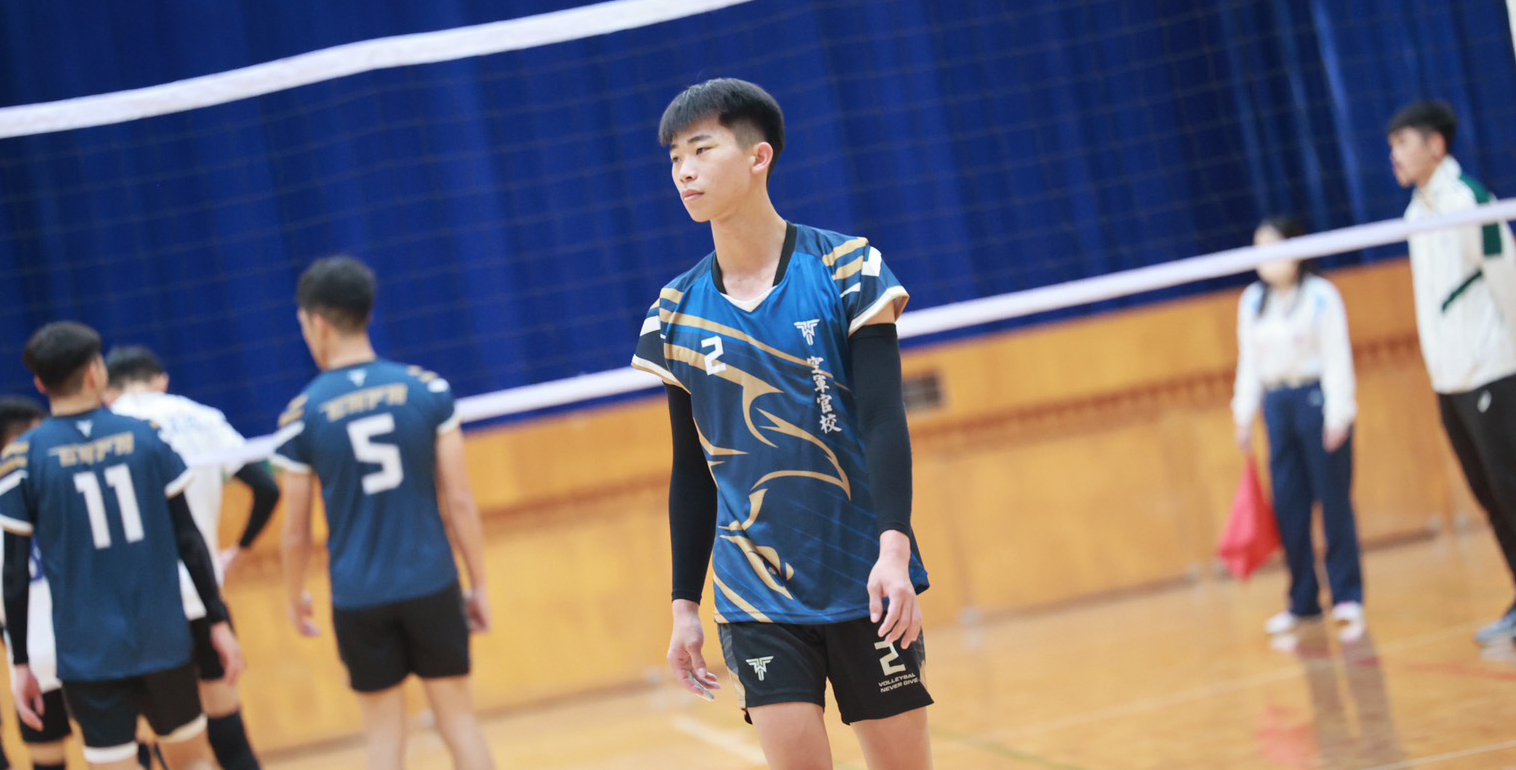 排球教會呂旼欣如何墜地後再次躍起，而這份韌性，將帶領他在未來飛得更高。圖由呂旼欣提供