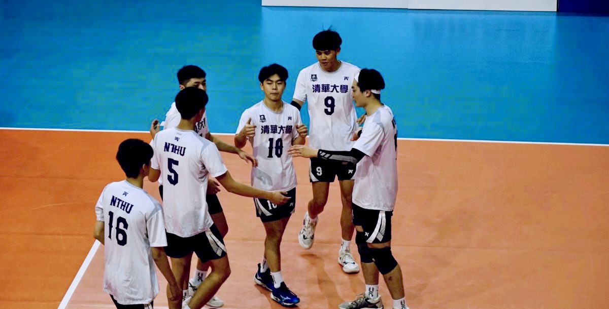 清大展現極好的團隊配合。攝/游麗穎 (另開新視窗)