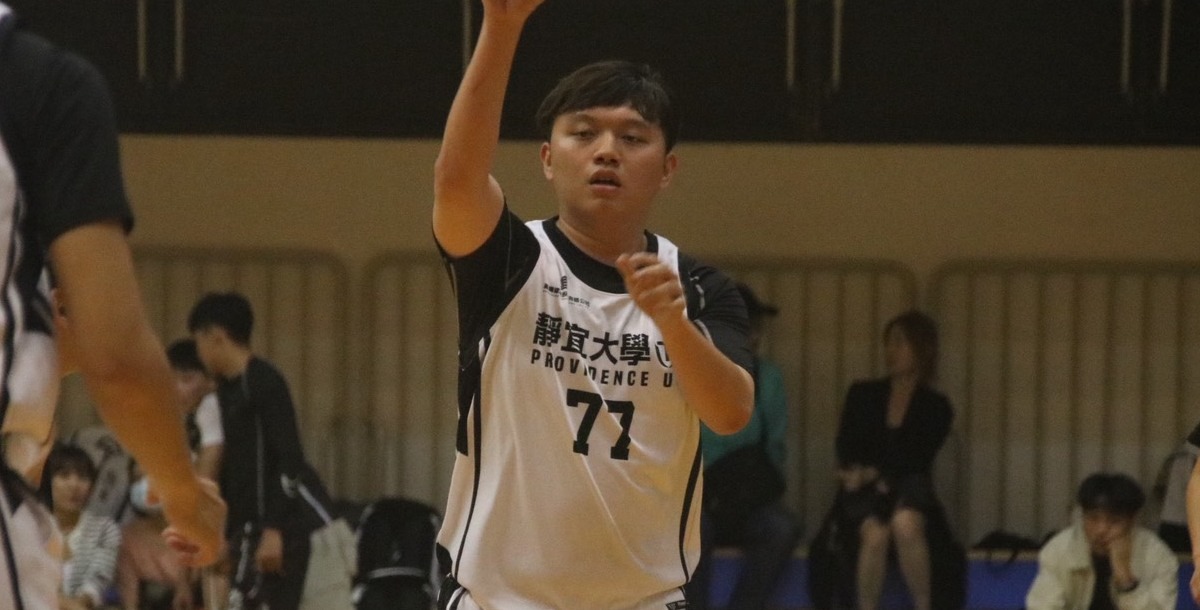 靜宜楊恩榮為主力學長。攝/楊翊筠