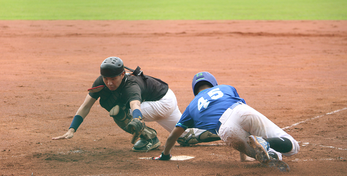 文化單局豪打18人次攻得12分奠定勝基。攝/劉藝楓