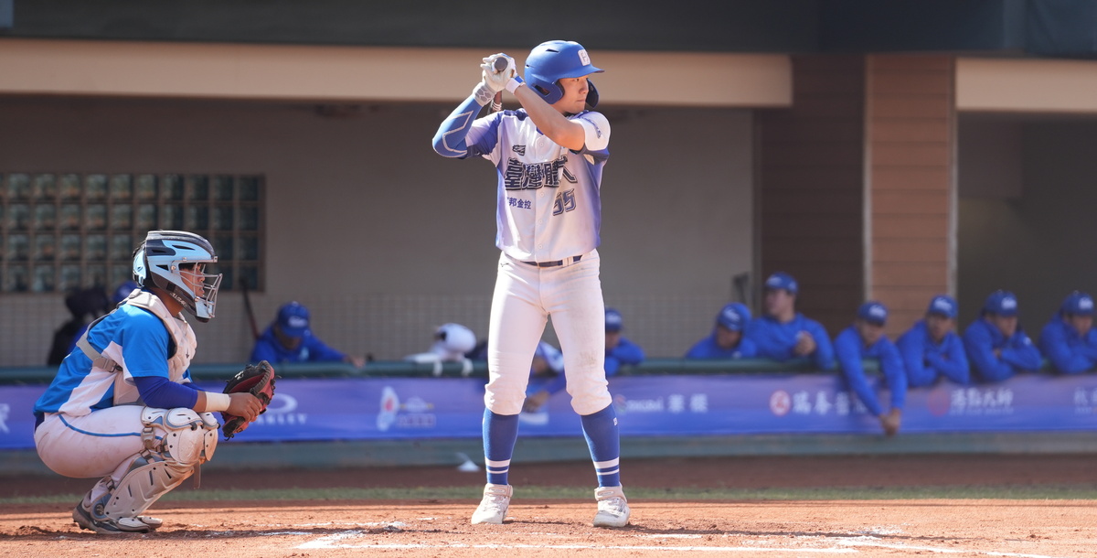 陳柏儒打擊火力令人驚豔。 攝/陳佑嘉