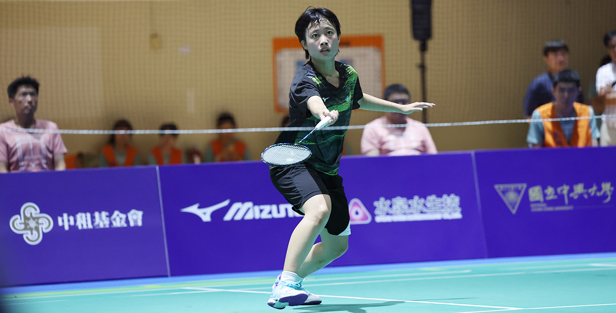 北醫楊采庭女單年終總決賽連霸。攝/大會