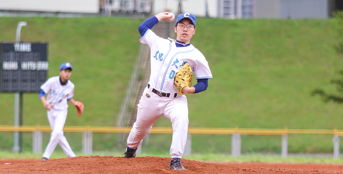 陳旻緯4局好投飆6次三振，完美壓制對手。攝/高霈妤