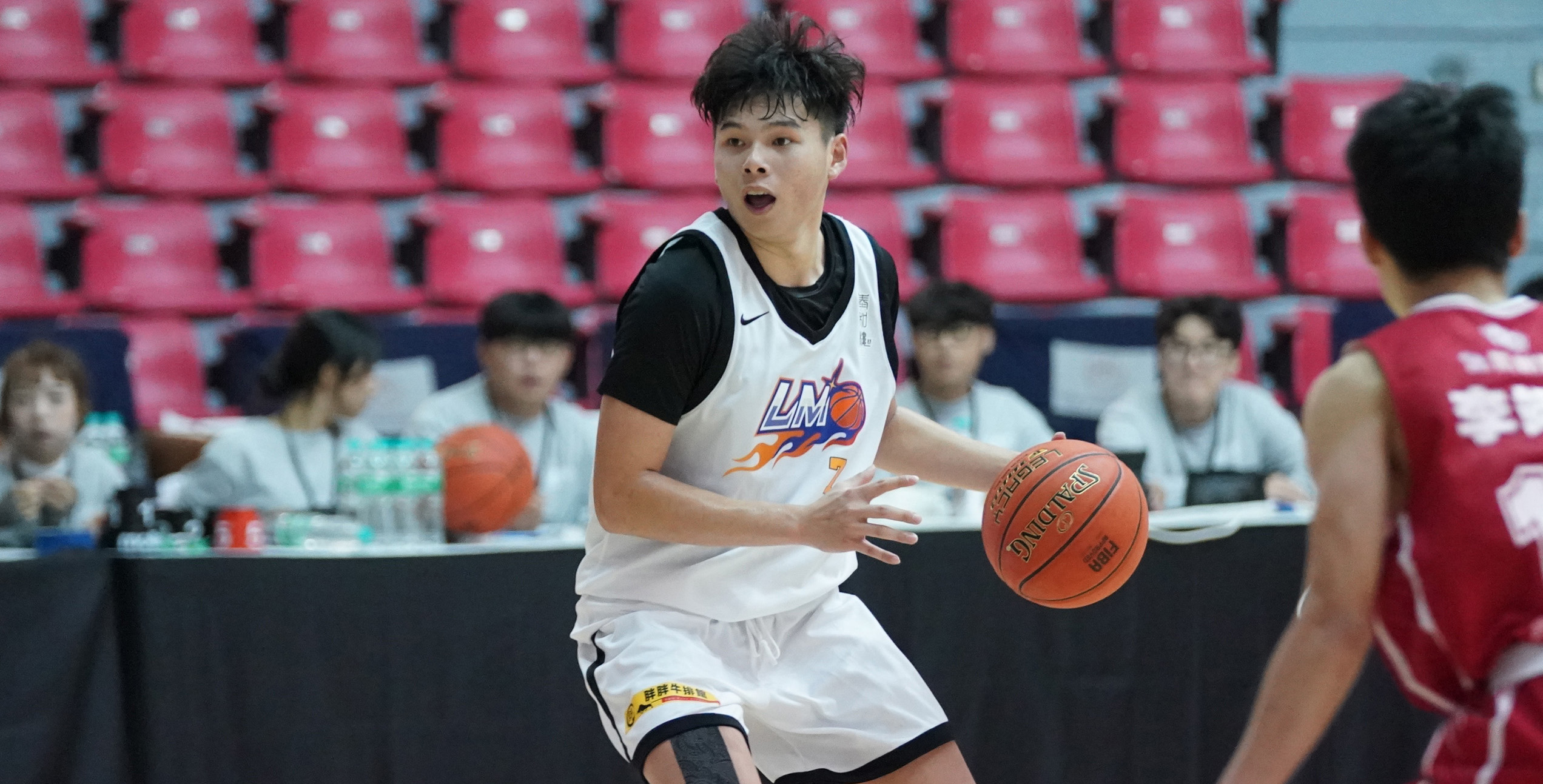 黎明學院謝侄豈14分4助攻。攝/大專體總