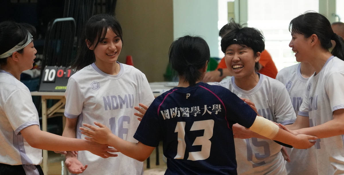 國防醫以更穩定的表現迎接複賽。攝/游之睿 (另開新視窗)