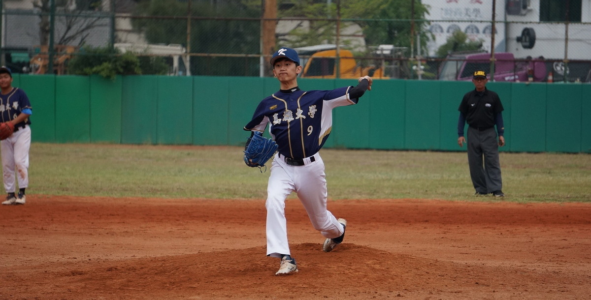 高大周子瞻中繼五又三分之二局狂飆8K。攝/陳致昕