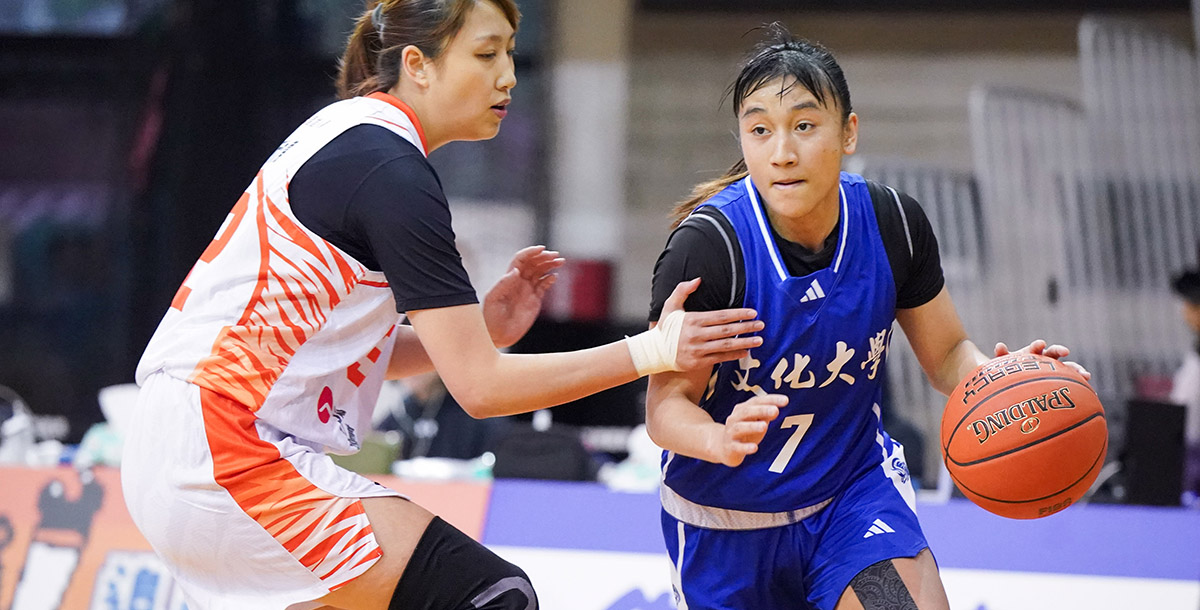 文化大學李恩芯單場9記外線，拿下35分8籃板。攝/大專體總