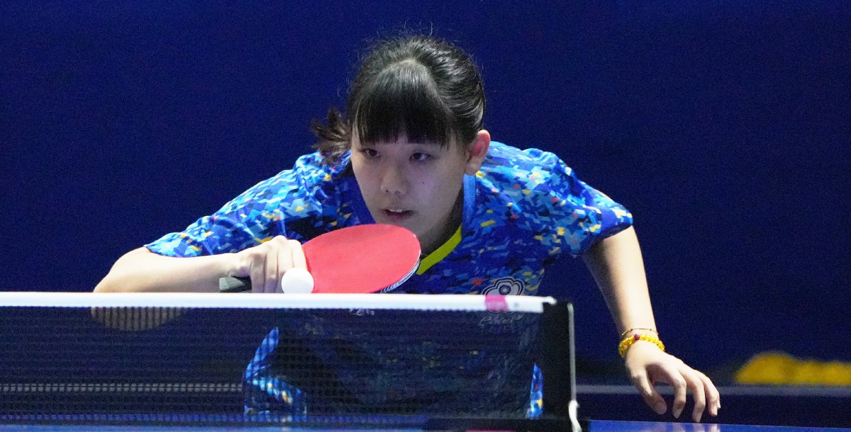 黃愉偼二度征戰世大運，助隊繼2017臺北世大運再奪女單獎牌。攝/大專體總