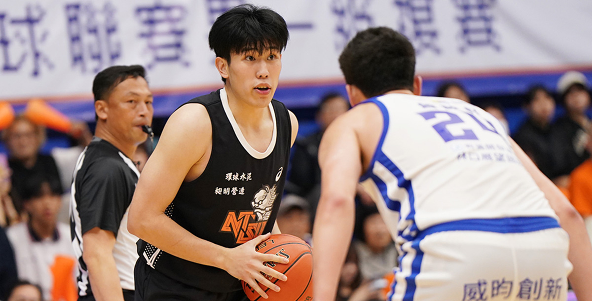 國立體大張祐瑋攻下全場最高19分。攝/大專體總 (另開新視窗)