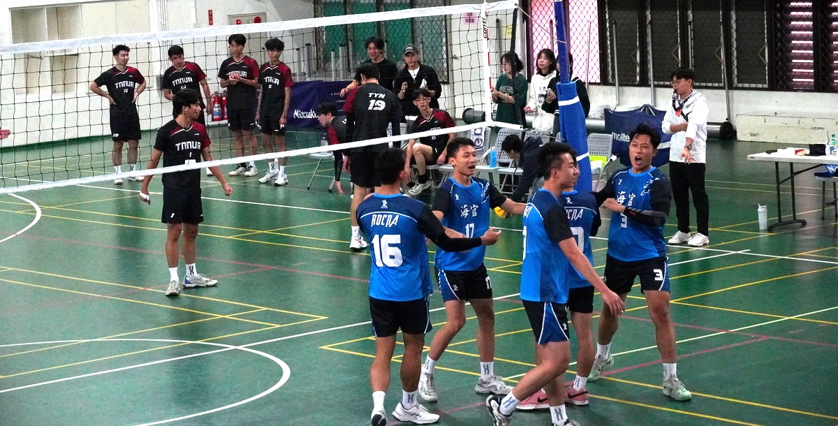 海軍官校以直落三拿下預賽首勝 攝／葉怡昕