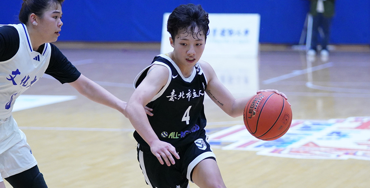 北市大學尹湘雲拿下21分8籃板，另傳出4次助攻。攝/大專體總