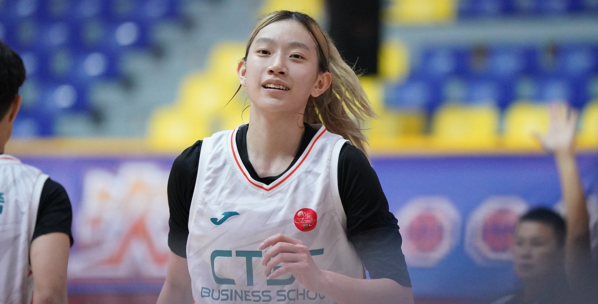 中信呂佳諺攻全隊最高17分。攝/大專體總